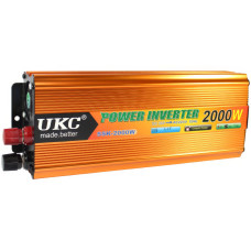 Перетворювач напруги інвертор UKC SSK-2000W 24-220V Автомобільний перетворювач