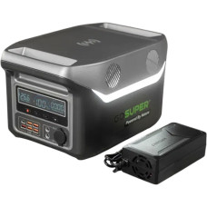Портативна зарядна станція GD Super на 1200 Вт GD-HL-1200W-24V Зарядна станція із залізо фосфатною батареєю