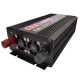 Інвертор для автомобільних акумуляторів SSK 12V 220V 4000W Перетворювач напруги Чиста синусоїда