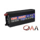 Інвертор для автомобільних акумуляторів SSK 12V 220V 4000W Перетворювач напруги Чиста синусоїда