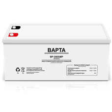 Гелевий акумулятор на 200Ah 2025 року ВАРТА BP-200AMP Гелевий акумулятор високої ємності