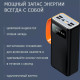 Повербанк із швидкою зарядкою на 70 000 mAh YM-655 з ліхтарем