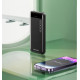 Портативний зарядний пристрій на 10000 mAh Power Bank Awei P37K Чорний