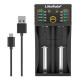 Зарядний пристрій для 2 циліндричних акумуляторів LiitoKala Lii-202 USB