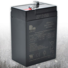 Універсальна акумуляторна батарея Lead-acid 6V 4.5Ah BATTERY Чорна