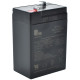 Універсальна акумуляторна батарея Lead-acid 6V 4.5Ah BATTERY Чорна