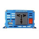 Інвертор-перетворювач напруги на 1500 Вт POWER INVERTER 12-220V Синій