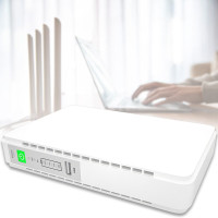 Безперебійне джерело живлення UPS на 16000mAh c з виходом POE та USB POE-432