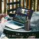 Зовнішній акумулятор Power Bank на 100 000 мАч з дисплеєм та ліхтариком AWEI P101K 22.5W Чорний