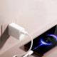 Мережний зарядний пристрій 5V 67W з кабелем USB Type-C Білий