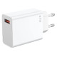 Мережний зарядний пристрій 5V 67W з кабелем USB Type-C Білий