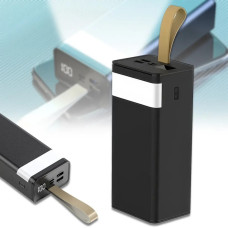 Зовнішній акумулятор Power Bank на 30000mAh з дисплеєм та ліхтариком RPP-320 22.5W