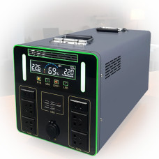 Портативна електростанція 2000W/3000Wh 120Ah Smart Sine Wave T2000