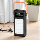 Power Bank 50000 mAh з LED-ліхтариком, дисплеєм і 4 USB-роз'ємами