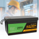 Літій-залізо-фосфатний акумулятор з вбудованою BMS LiFePO4 | 12.8V | 200Ah | 2560Wh