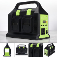 Акумуляторний перетворювач напруги 300W з 18V на 220V для 4 акумуляторів UIN2