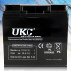 AGM Акумулятор 12V/18Ah для резервного живлення 16х17х8см UKC WST-18