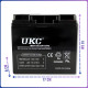 AGM Акумулятор 12V/18Ah для резервного живлення 16х17х8см UKC WST-18