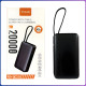 Power Bank 20000mAh з кабелями Type-C та Lightning PD 45W TUGII Y45
