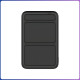 Power Bank 10000mAh з бездротовою зарядкою MagSafe WPG-101 22.5W