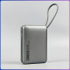 Power Bank 20000mAh з дисплеєм та кабелями Type-C | Lightning TUGII Y245