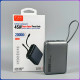 Power Bank 20000mAh з дисплеєм та кабелями Type-C | Lightning TUGII Y245