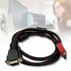 Кабель HDMI VGA 1.5 метра для передачі відеосигналу